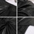 Schwarzes Bodycon-Lederkleid