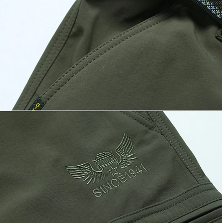 Herren Cargohose Winterfest Robustes Material mit Praktischen Taschen-4