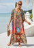 Variant image for Damen Boho Kleid Lang Mit Grafischem Druck Aus 100% Polyester-1