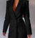 Variant image for Damen Blazerkleid Zweireihig Festlich Polyester-17