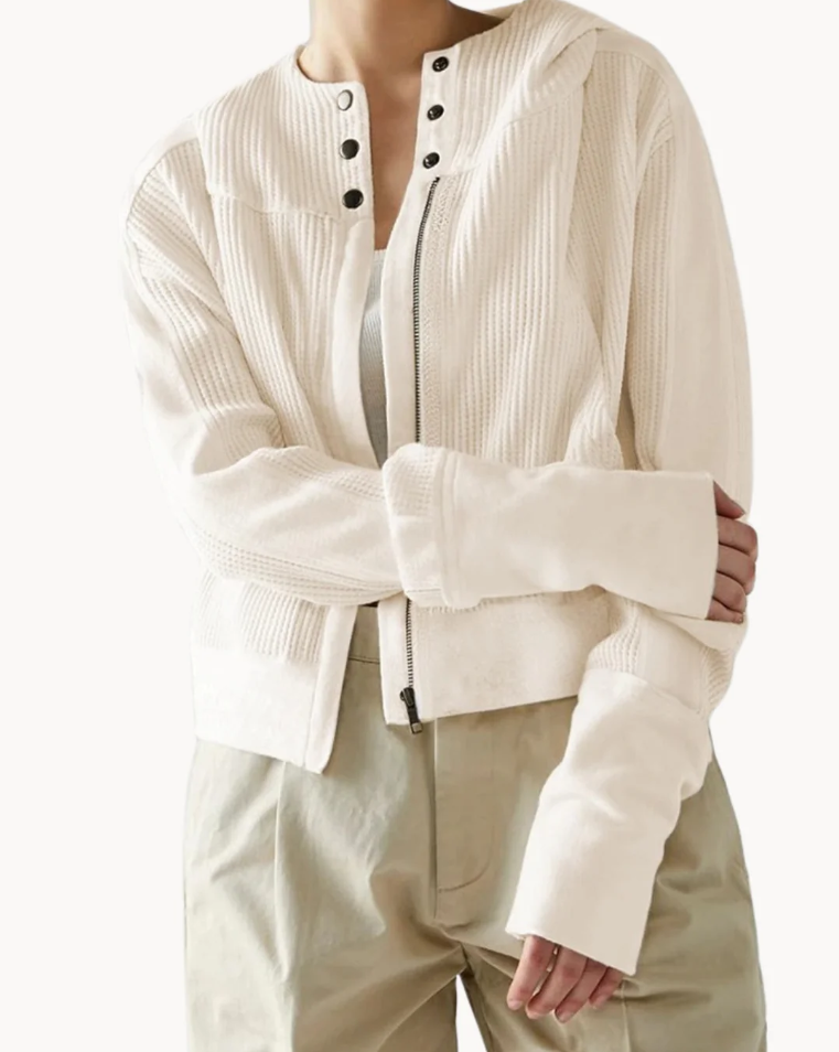 Damenmantel Eleganter Stil Weicher Polyester-Viskosemix für Winter 5