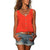 Damen Tanktop Slim Fit Baumwolle Ibiza Stil-3