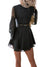 Damen Festliches Kleid Eleganter Schnitt Polyester für Hochzeitsgast 5