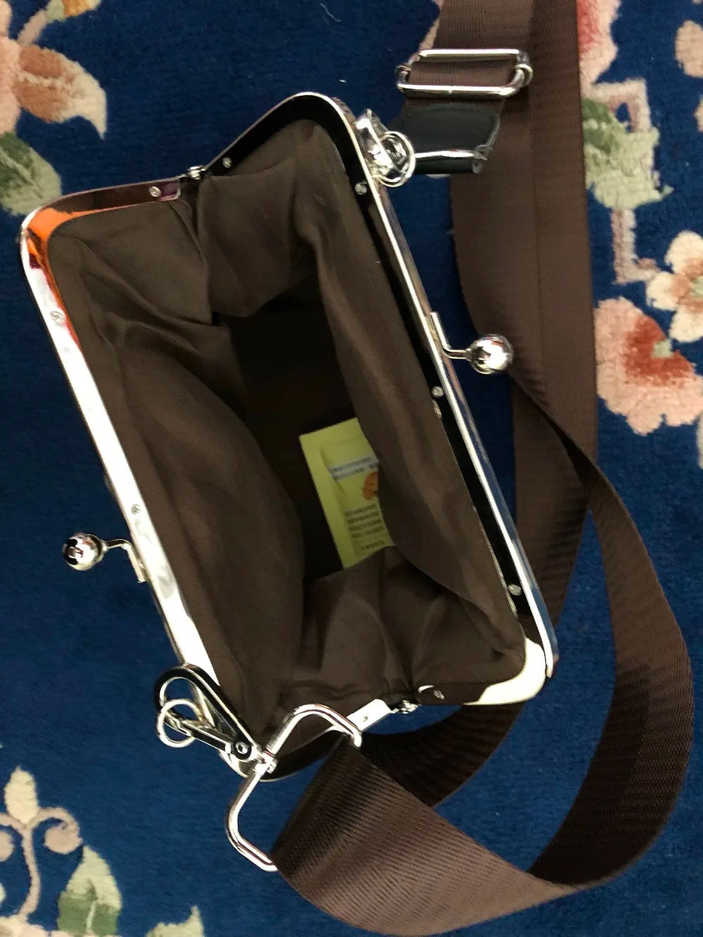 Damen Handtasche Elegantes Minimalistisch PU-Leder Crossbody Tasche 6