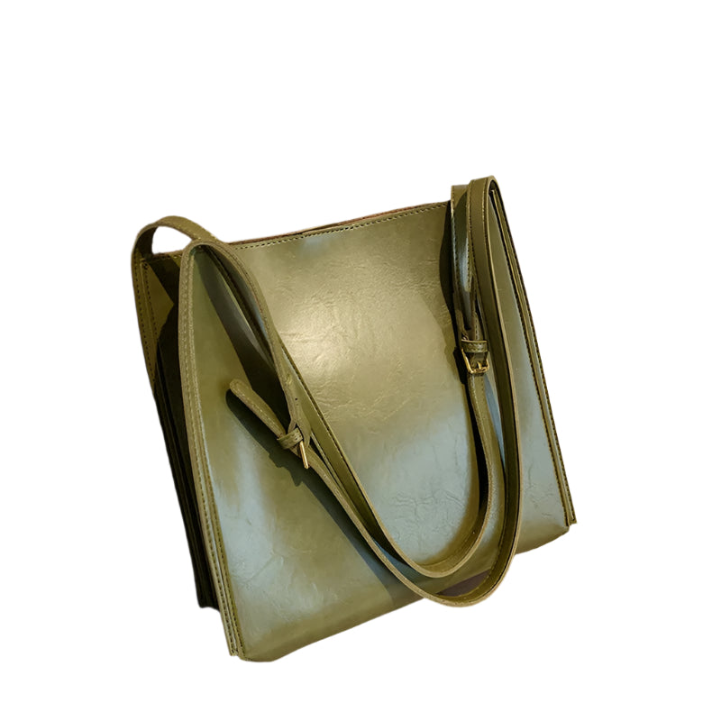 Damen Umhängetasche Modernes Design Hochglänzendes Kunstleder Crossbody Bag 1