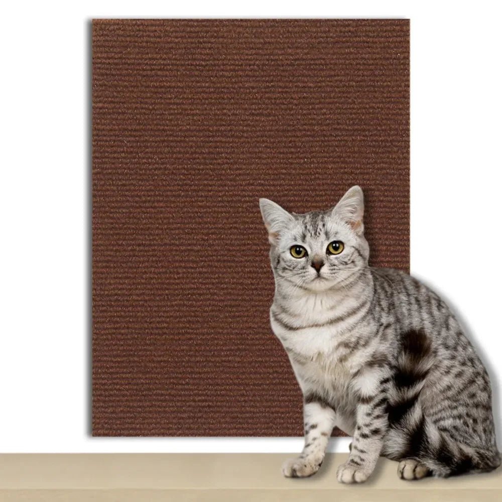 Selbstklebende Kratzschutzplatte für Katzen - Transparente Möbel- und Wandabdeckung 11