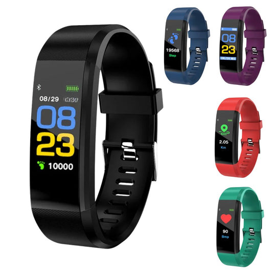 Senioren Smartwatch mit Gesundheitsmonitor und Schrittzähler 12