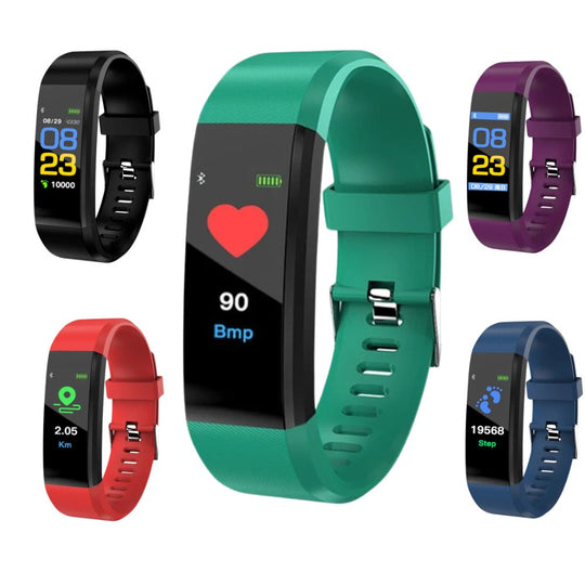 Senioren Smartwatch mit Gesundheitsmonitor und Schrittzähler 9