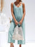 Variant image for Damen Jumpsuit Luftig Ärmellos Weite Beine Sommer Overall-9
