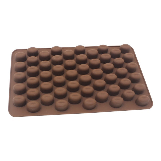 Silikon Backform Herz Blumen für kreative Kuchen und Schokoladenkreationen 18