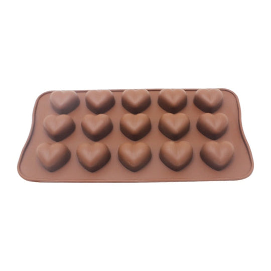 Silikon Backform Herz Blumen für kreative Kuchen und Schokoladenkreationen 20