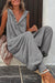 Damen Jumpsuit Lässig mit Kapuze aus Baumwolle für den Sommer-6