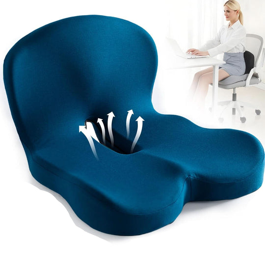 Sitzkissen Stuhl Ergonomisch Für Optimalen Komfort Im Büro Und Auto 10