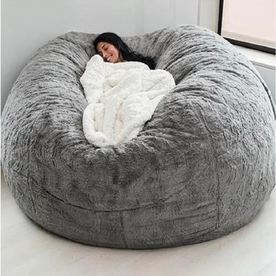 Sitzsack XXL Lounge-Sofa Bezug für Gemütliche Entspannung im Übergrößen-Design 3