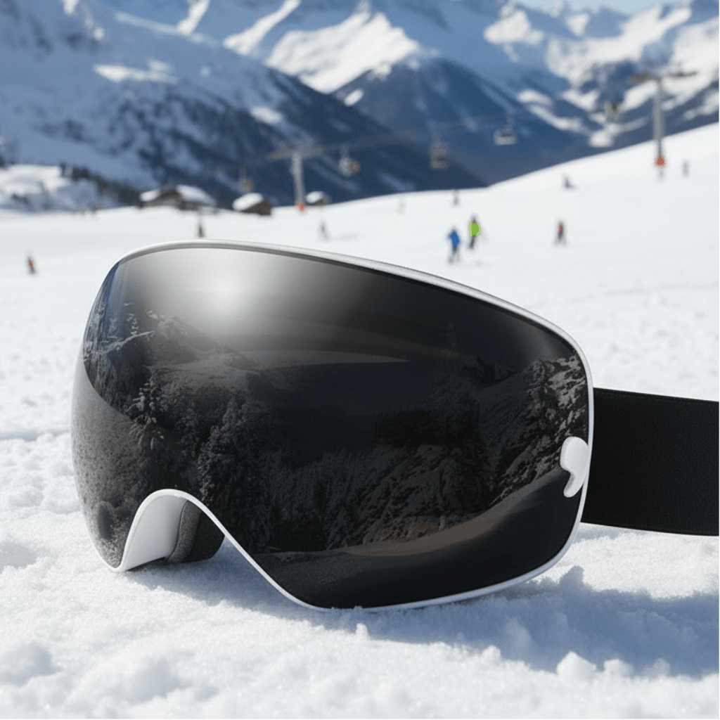 Skibrille Herren und Damen mit Antibeschlag und UV400 Schutz für Ski und Snowboard 0