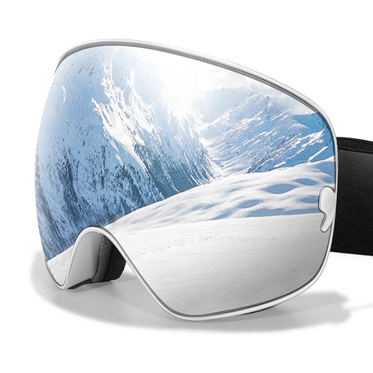 Skibrille Herren und Damen mit Antibeschlag und UV400 Schutz für Ski und Snowboard 8