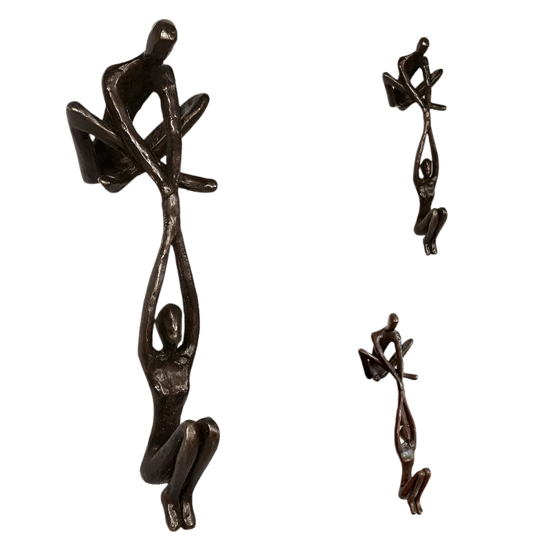 Skulptur Figur Liebe und Kraft Kunstharz 15 cm für Dekoration 0