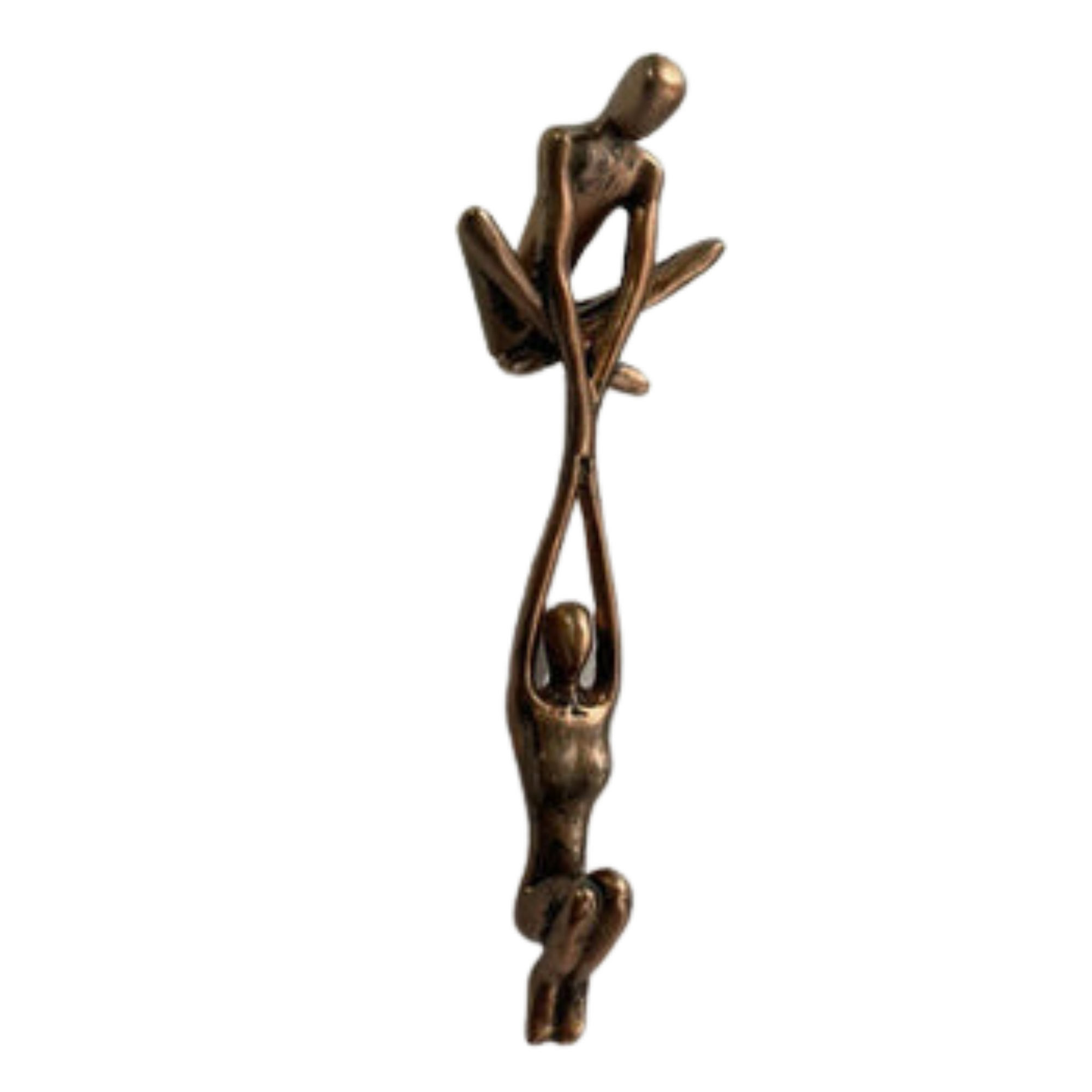 Skulptur Figur Liebe und Kraft Kunstharz 15 cm für Dekoration 4
