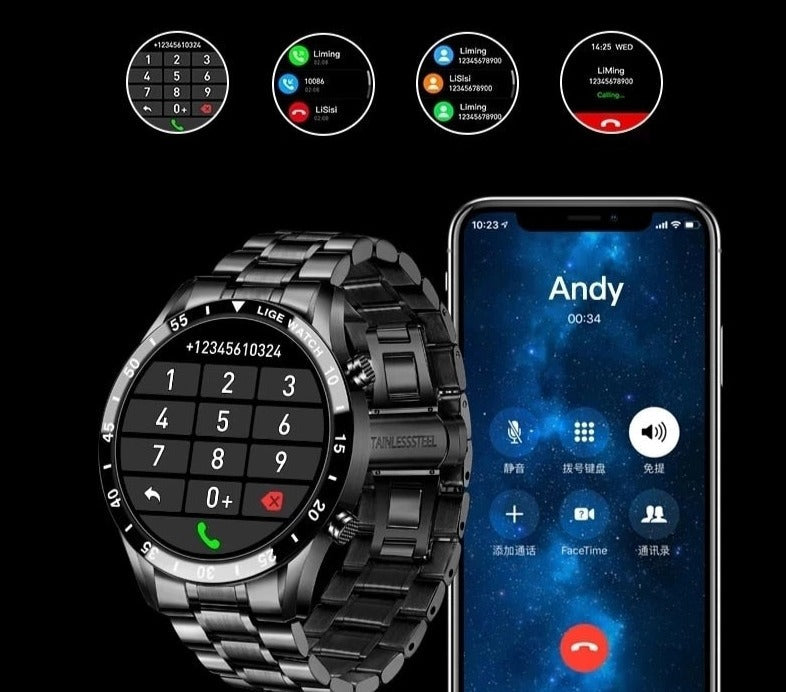 Smartwatch Für Männer Und Frauen Mit 4G-Konnektivität Und Schlankem Design 2