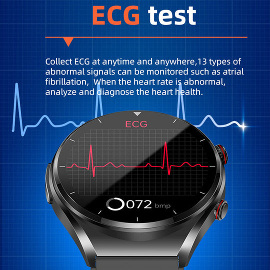 Smartwatch für Gesundheitsüberwachung mit EKG und Blutzuckermessung 7