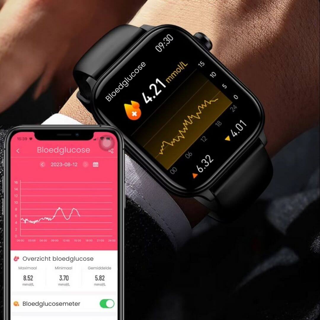 Smartwatch für Senioren mit Gesundheitsüberwachung und GPS 3