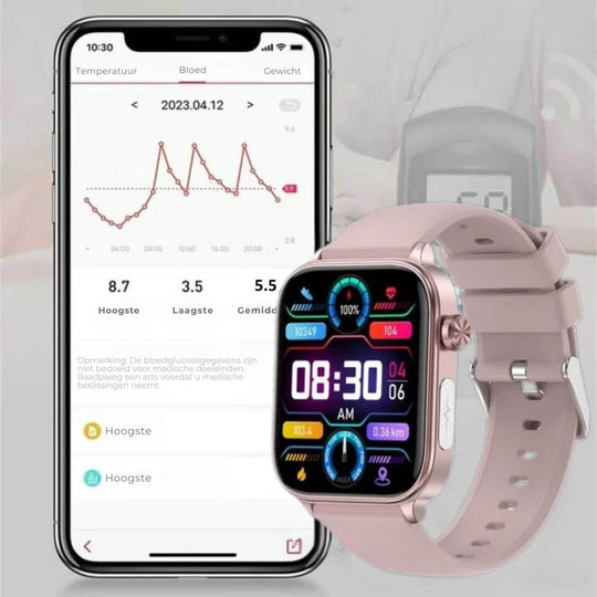 Smartwatch für Senioren mit Gesundheitsüberwachung und GPS 4