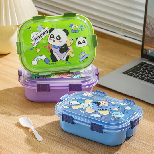 Snackaufbewahrungsbehälter mit mehreren Fächern für Kinder und Erwachsene 4