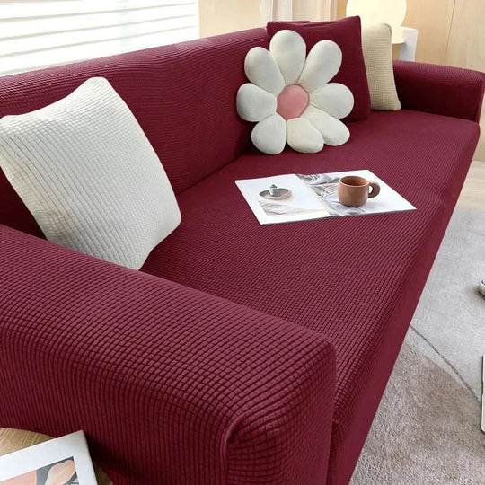 Sofabezug Wasserdicht Rutschfest für Haustierbesitzer mit Jacquard-Design 13