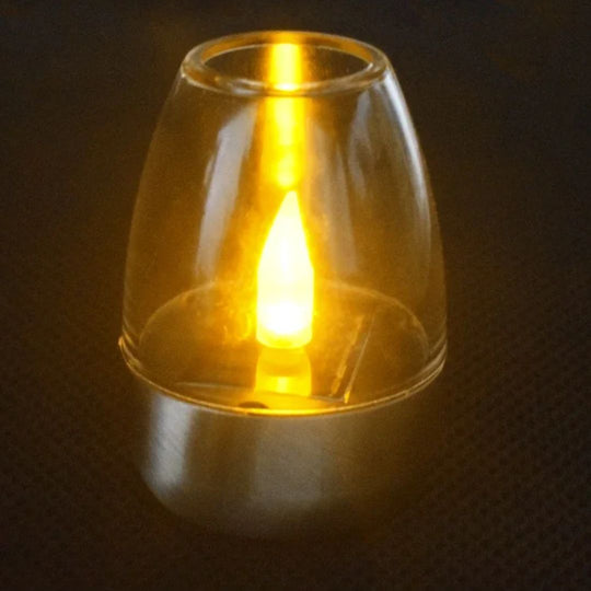 Solar Gartenbeleuchtung LED Kerzenlicht für Außenbereich mit Flackerndem Licht 3