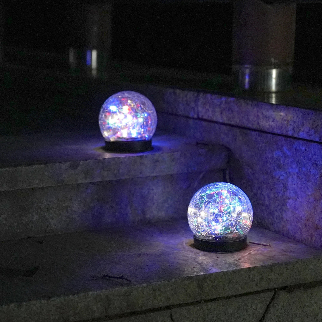 Solar Gartenleuchte LED Mit Farbwechsel, Wetterfest, Energieeffizient, Für Garten Und Terrasse 1
