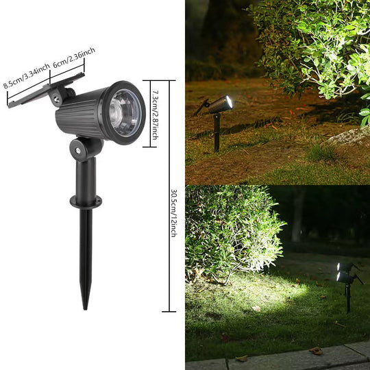 Solar Gartenleuchte Wetterfest LED Spotlights Für Stimmungsvolle Beleuchtung Im Garten 0