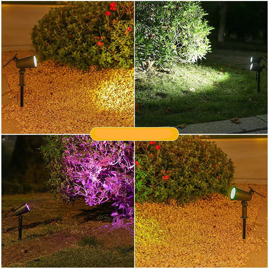 Solar Gartenleuchte Wetterfest LED Spotlights Für Stimmungsvolle Beleuchtung Im Garten 4