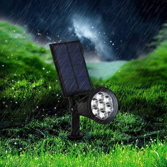 Solar Gartenstrahler mit 9 LED-Farben 5