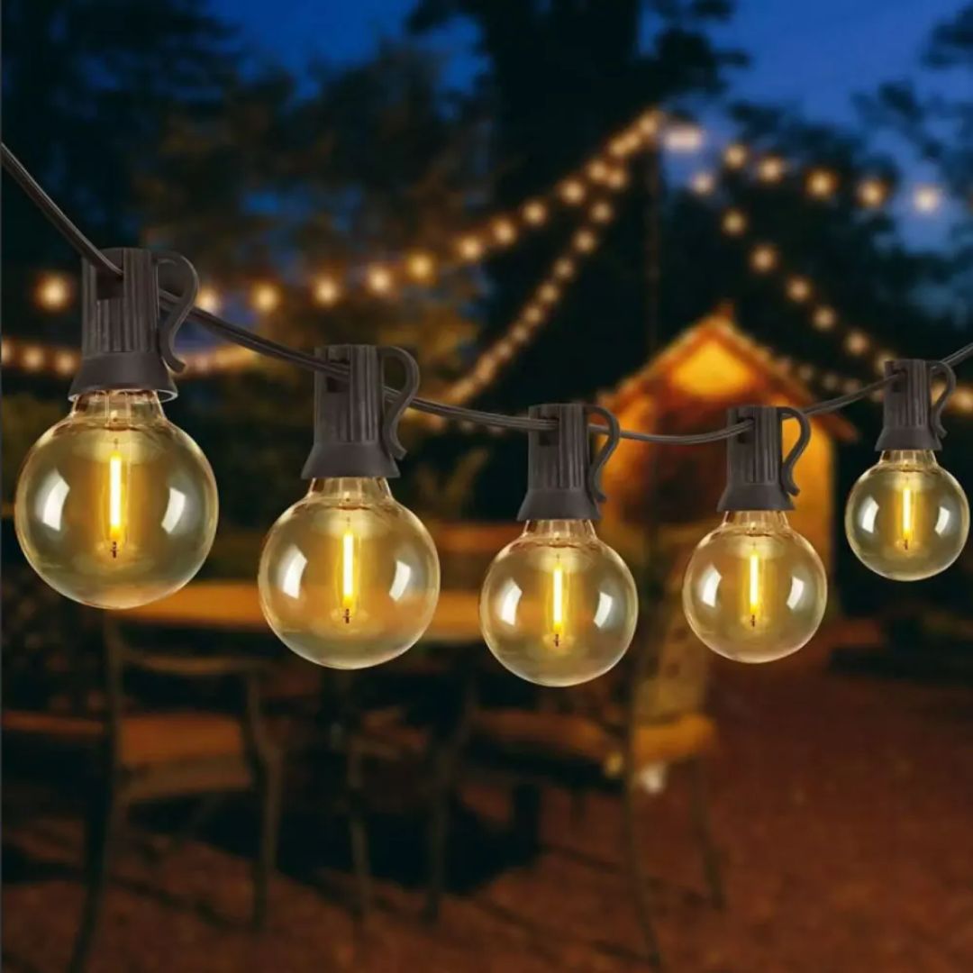 Solar Lichterkette Außen Wasserdicht für Gartenpartys und Romantische Abende 3