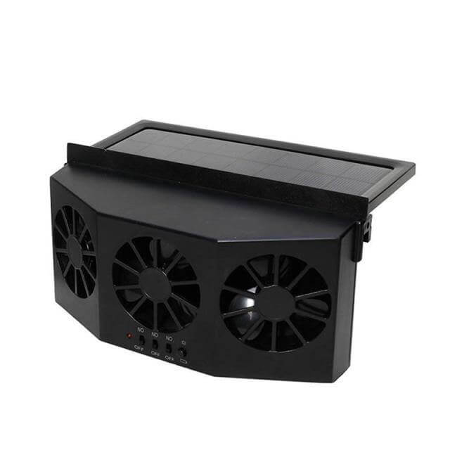 Solarbetriebener Auto Ventilator für Frische Luft und Luftzirkulation 0