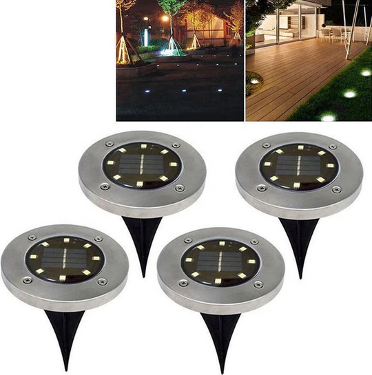 Solarleuchten Garten LED Drahtlampe mit Dämmerungssensor für Außenbereich 5