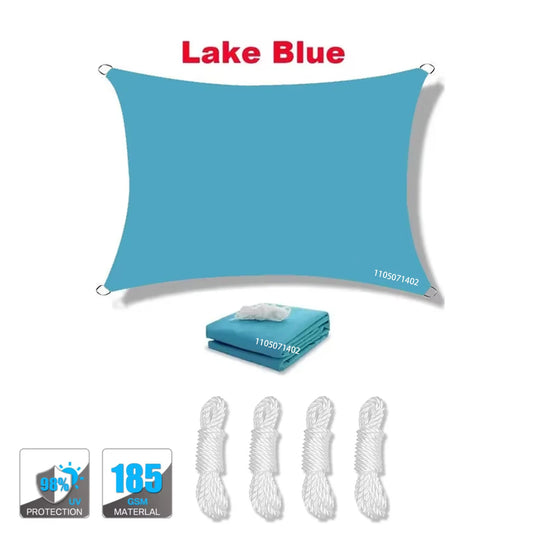 Sonnensegel für Außenbereich mit UV-Schutz und wasserabweisendem Design 11