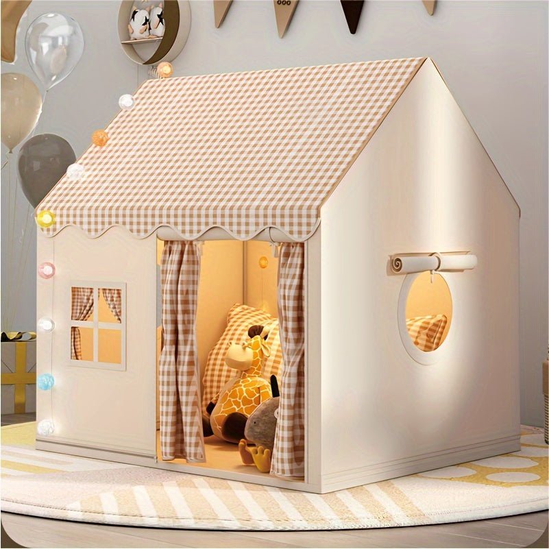 Spielzelt Kinderzimmer für Abenteuer und Kreativität - Leicht Aufzubauen und Gemütlicher Rückzugsort 0