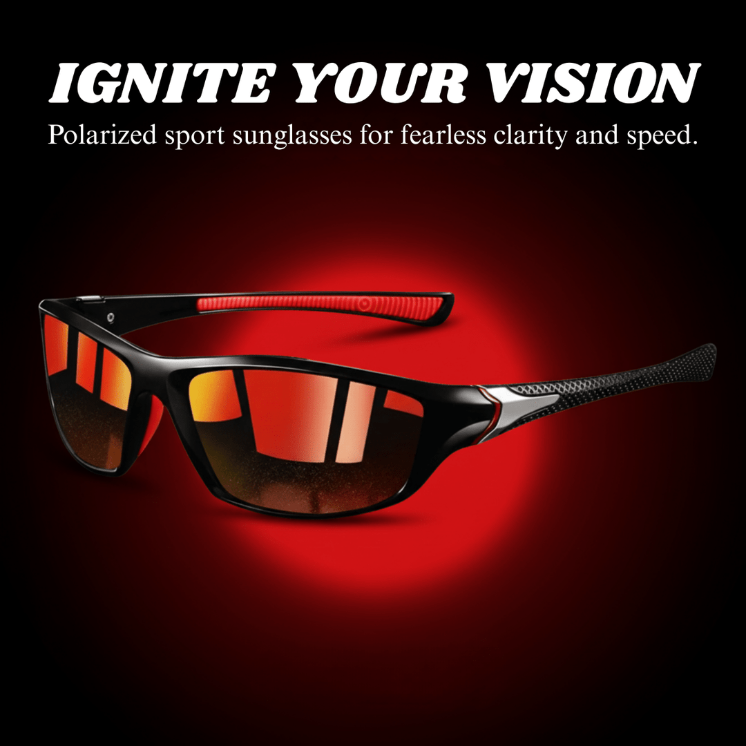 Sport Sonnenbrille Herren Damen Polarisierte Gläser UV400 Outdoor Aktivitäten 1