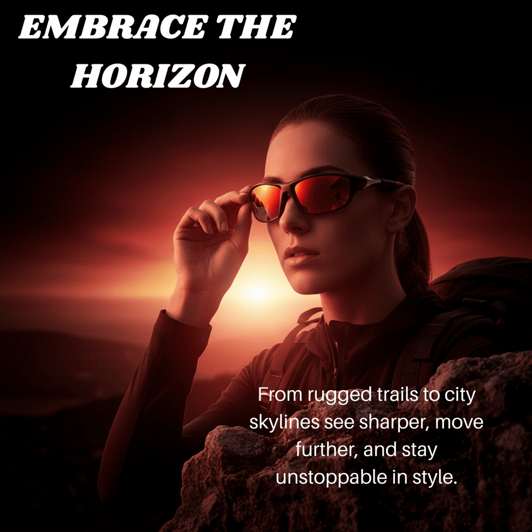 Sport Sonnenbrille Herren Damen Polarisierte Gläser UV400 Outdoor Aktivitäten 3