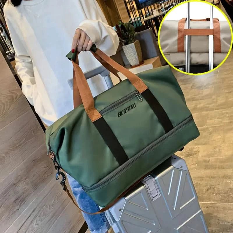 Sporttasche Damen mit Schuhfach und Trennbeutel für Fitness und Reisen 1