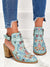 Stiefel-Sandalen Mit Klobigem Absatz