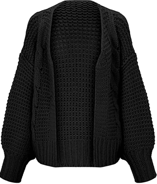 Strickjacke Aus Grobstrick