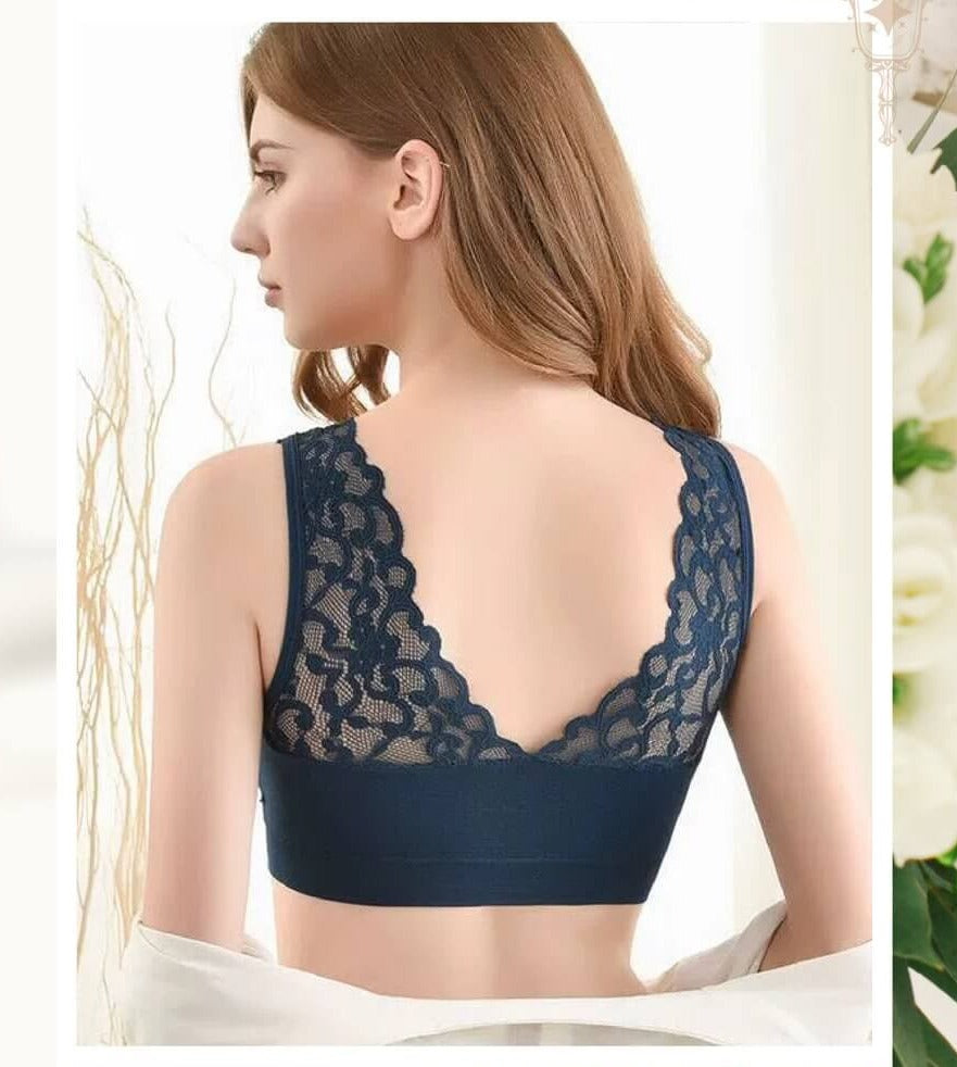 Super Elastischer, Atmungsaktiver Spitzen-Bh