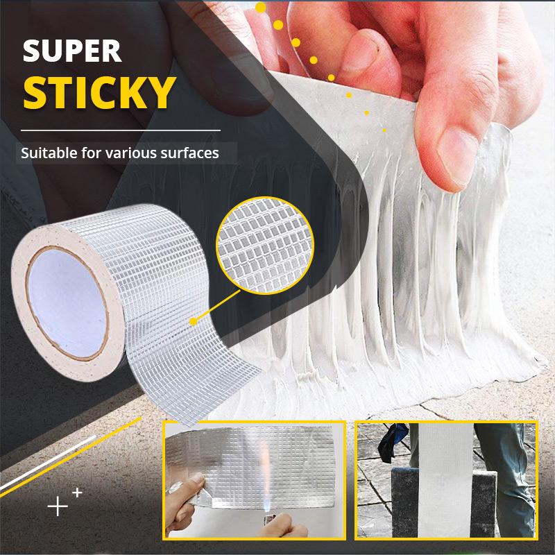 Reparaturband Schwarz Wasserdicht Hochtemperaturbeständig Butylkautschuk 10m x 5cm-2