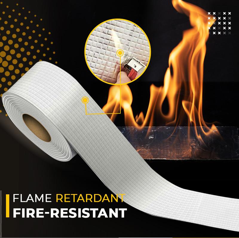 Reparaturband Schwarz Wasserdicht Hochtemperaturbeständig Butylkautschuk 10m x 5cm-3