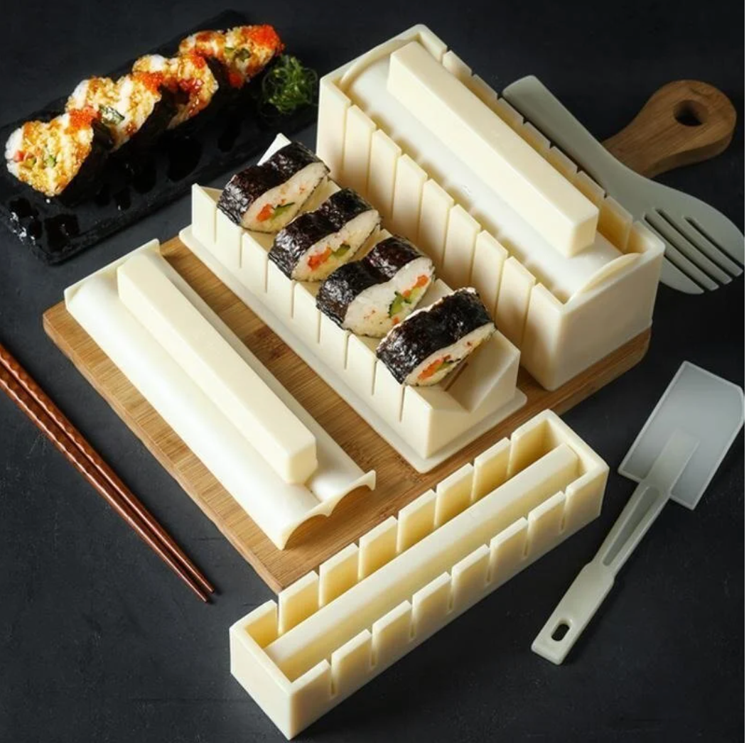 Sushi Maker Set Für Zuhause - Einfaches Sushi Selber Machen 0