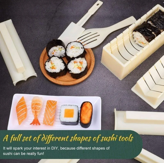 Sushi Maker Set Für Zuhause - Einfaches Sushi Selber Machen 1