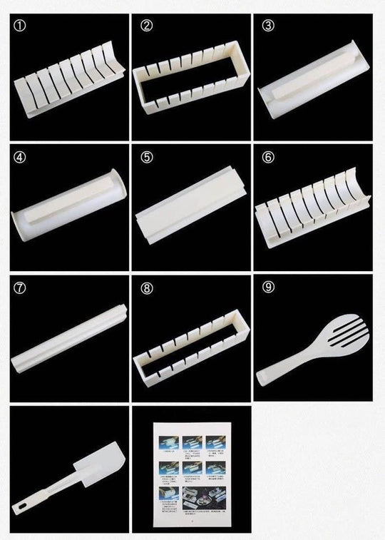 Sushi Maker Set Für Zuhause - Einfaches Sushi Selber Machen 3
