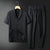 Herren Kostüm Zweiteilig Modern Geometrisches Muster Polyester 1